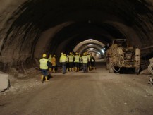 Tunnel Besichtigung Unterinntaltrasse von Terfens bis Stans