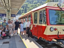 Vereinsausflug mit der Pinzgauer Lokalbahn von Zell am See nach Mittersill und retour am 9. August 2025