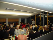 Vereinsfeier für die freiwilligen Helfer der Weihnachtsausstellung am 21.11.2009